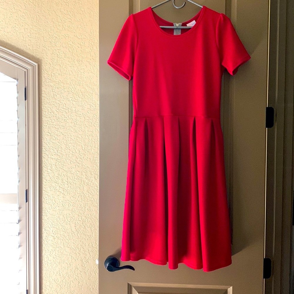 LulaRoe Red Dress